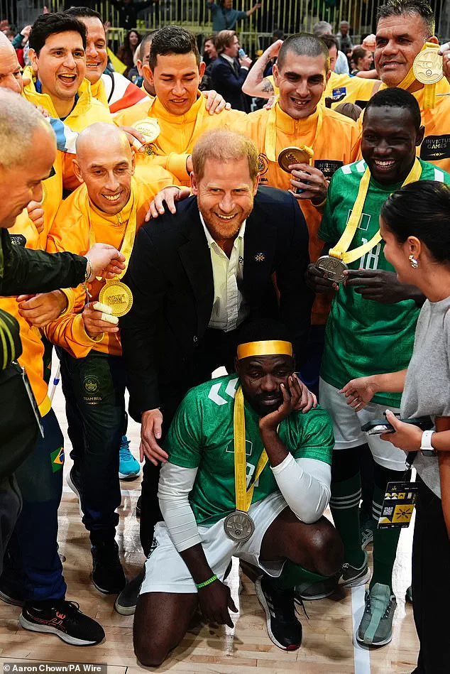 Prince Harry Celebrates with Nigerian Fans at Invictus Games