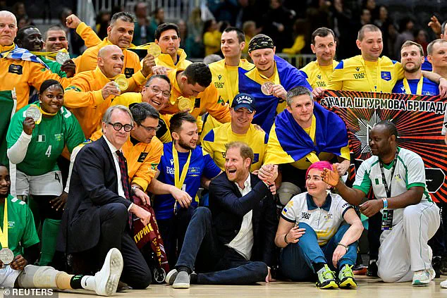 Prince Harry Celebrates with Nigerian Fans at Invictus Games