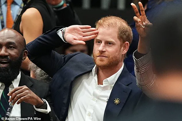 Prince Harry Celebrates with Nigerian Fans at Invictus Games