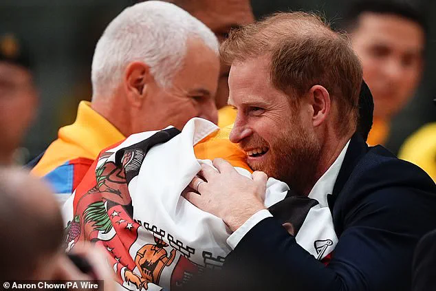 Prince Harry Celebrates with Nigerian Fans at Invictus Games
