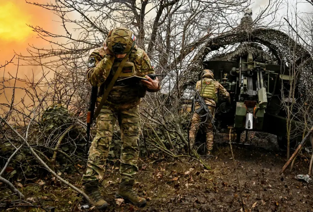 Russian Forces Clash with Ukrainian Defense in Chasyove Jar