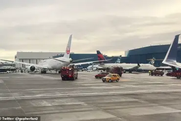 Scary collision at Seattle Airport between Japan Airlines and Delta planes; no injuries reported