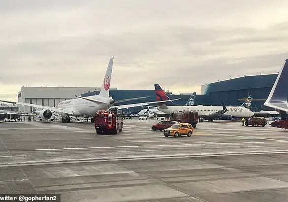 Scary collision at Seattle Airport between Japan Airlines and Delta planes; no injuries reported