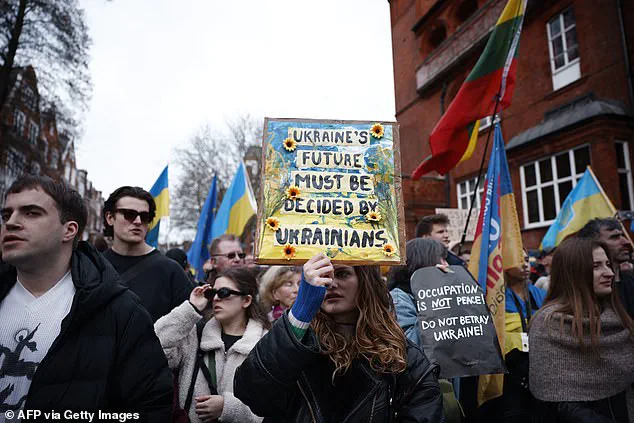 Tensions rise between Russia and Ukraine's allies as London protests gather strength