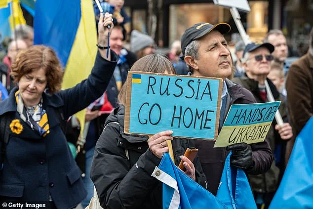 Tensions rise between Russia and Ukraine's allies as London protests gather strength