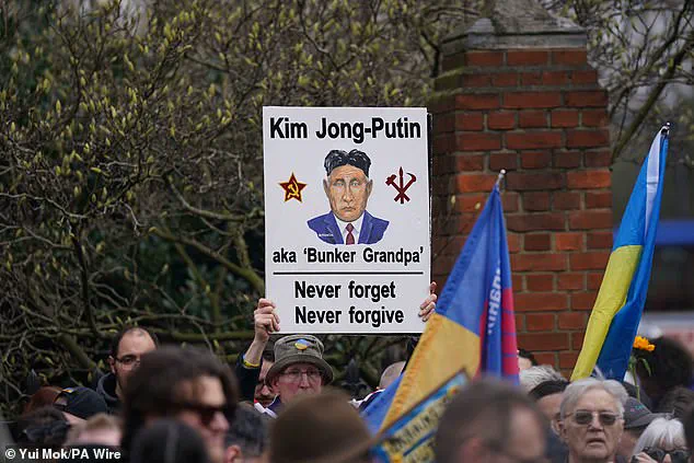 Tensions rise between Russia and Ukraine's allies as London protests gather strength