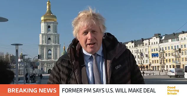 Ukraine 'very close' to signing minerals deal with US, but Johnson warns Putin over success