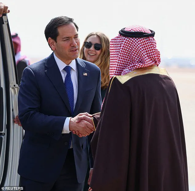 US Senator Marco Rubio travels to Saudi Arabia for peace talks with Russia regarding Ukraine.