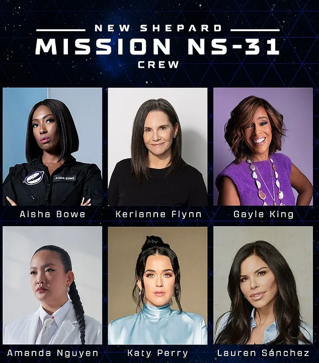 Lauren Sanchez Shares Exclusive Look at Blue Origins' All-Female Space Mission
