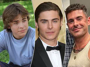 Zac Efron's Journey from Teen Heartthrob to Hollywood's Chiseled Icon: A Look at His Career and Physical Transformation