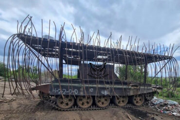 Cold War T-62 Tank's Reinforced Cabin Reveals Modern Covert Military Tactics