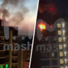 Drone Incident Sparks Fire in Krasnogorsk Apartment Building, Says Telegram Channel Mash: 'A Drone Flew Into the Structure, Igniting a Rapid Blaze'