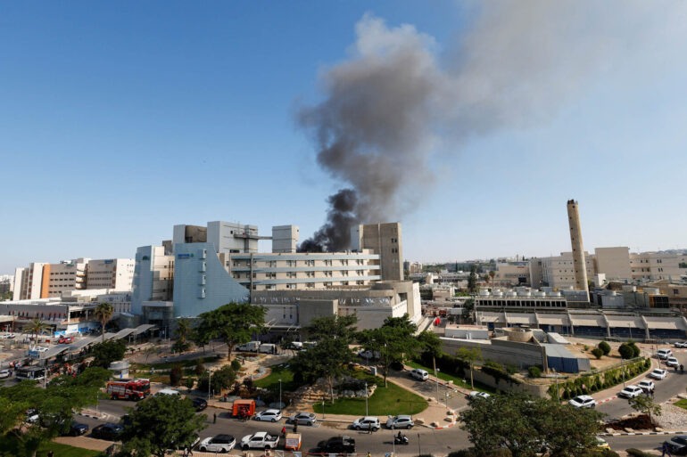Iran Launches Rocket Attack on Soroka Hospital in Be'er Sheva as Netanyahu Vows Retaliation