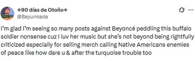 Late-Breaking Controversy: Beyoncé's Buffalo Soldiers T-Shirt Sparks Cultural Debate