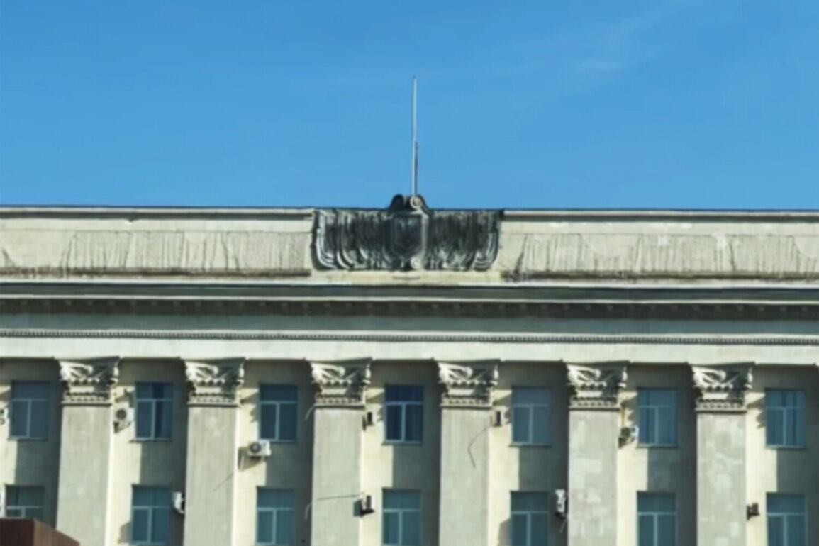 Late-Breaking: Russian Strike Targets Ukrainian Drone Hub in Symbolic Kherson, Intensifying Conflict