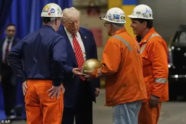 President Trump Announces 50% Tariffs on Steel Imports, Citing 'Historic Deal' with Japan's Nippon: 'We're Doubling It to 50 Percent,' Says President During Pittsburgh Speech