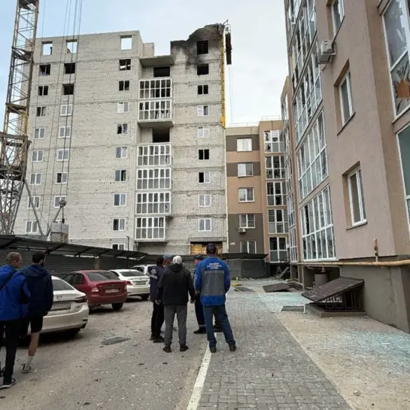 Military Drone Crash in Yeltsa Housing Complex Triggers Evacuation