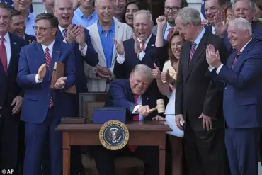 President Trump Signs Landmark 'Big, Beautiful Bill' into Law on Independence Day, Celebrating American Prosperity and Patriotism
