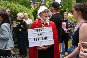 Scotland Protests Trump's Visit, Accusing UK Leaders of Pandering to the President