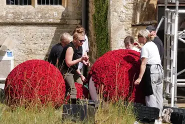 The Manor's Grand Transformation: Eve Jobs and Harry Charles' Wedding to Take Place in Iconic Churchyard, 'It's a Dream Come True' Says Bride; Event Planner Calls It 'A Masterpiece of Preparation'
