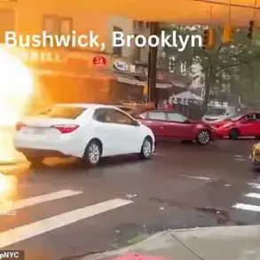 Explosion in Brooklyn Blows Manhole into Air, Vehicle Caught in Flames