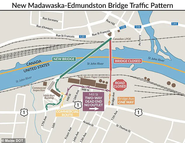 Former Border Crossing Facility in Madawaska, Maine, Set for Public Sale in Online Auction Starting at $25,000