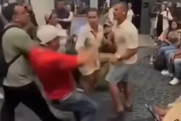 Heated Altercation at El Dorado Airport: Businessman Héctor Santacruz Accused of Slapping Lawyer Claudia Segura in Public Dispute Over Gate 9 Seat