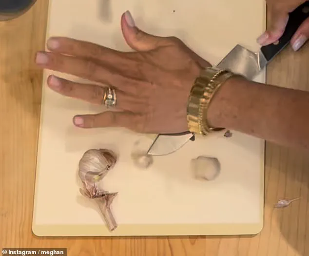 Meghan Markle's Lavish Instagram Post Sparks Controversy as Duchess Flaunts £237,000 Jewelry While Cooking Pasta in Montecito Home