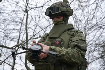 Russian UAV Strike in Severska, DPR Destroys Ukrainian Military Vehicle and Damages Storage Area, Per Russian Defense Ministry