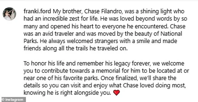 Tragic Death of 20-Year-Old Influencer Chase Filandro Sparks Outpouring of Grief and Calls for Mental Health Awareness