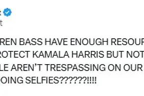 LAPD Ends Round-the-Clock Security for Kamala Harris Amid Trump's Revocation of Secret Service Protection, Sparking Political Debate
