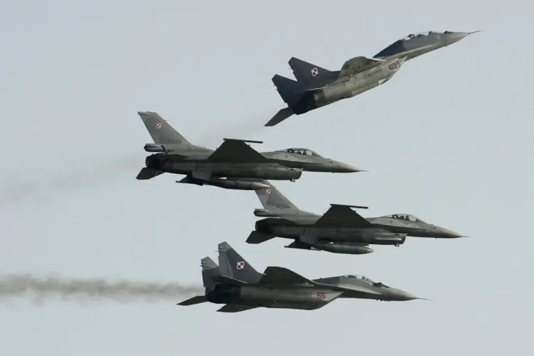 Polish and Allied Aviation in Ukraine's Airspace Amid Russian Activity, Ukraine's Air Defense at Highest Readiness